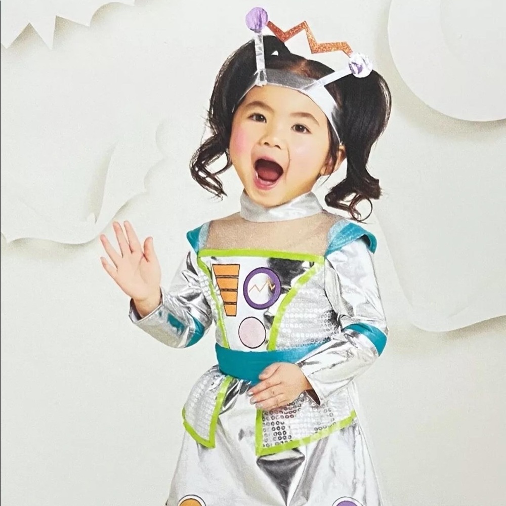 Infant Robot Dress Costume